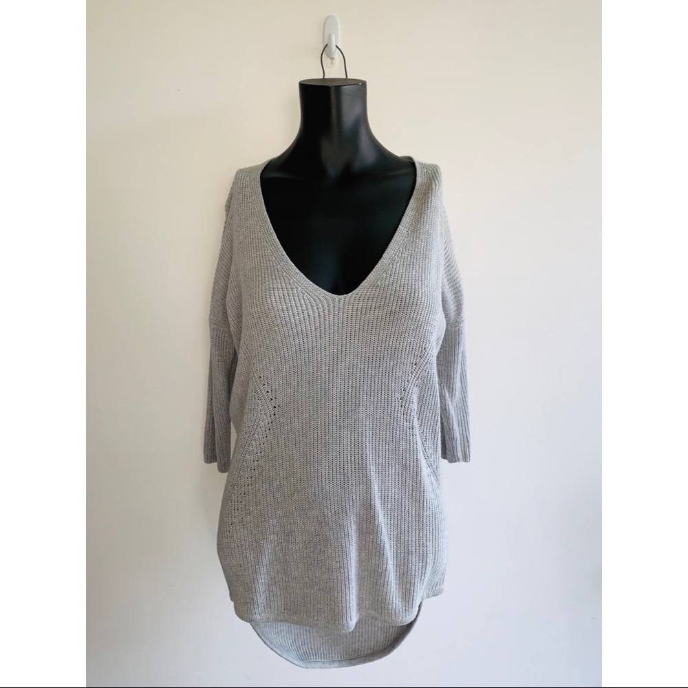 Express gray sweater XS